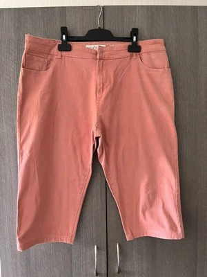 Bermuda In Extenso – Rose pâle – Taille 44 (XXL) – Coton stretch–Poches–Bon état - Photo 1/4