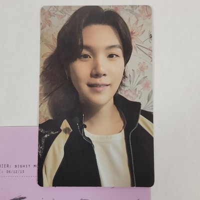 Official BTS ARIRANG SUGA YOONGI Weverse Global POB Photocard B