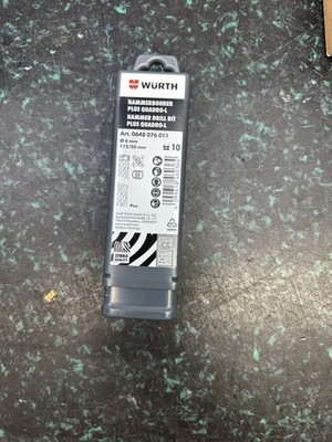 Würth hammer drill masonry drill plus Quadro Ø 6 mm x 115 mm SDS-plus 0648 076