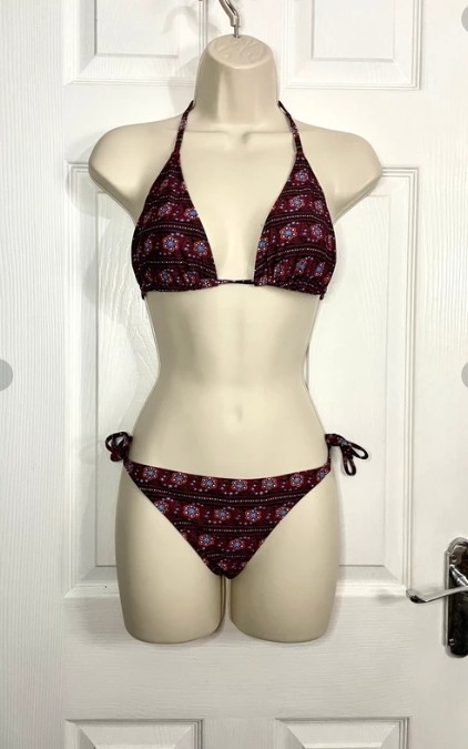 Seasalt Cornwall Red Multicoloured Patterned Two … - image 1