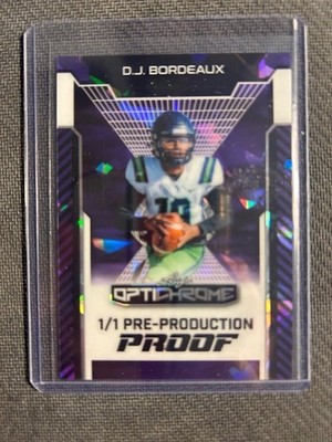 2025  DJ BORDEAUX   #1/1  Pre Production Proof
