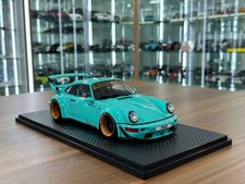Porsche 964 RWB Ignition Model Light Blue Collector Edition 1/18 Resin 