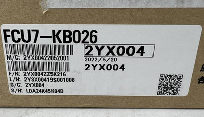 Mitsubishi FCU7-KB026 Control Unit US Free TAX Unused items stored