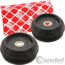 2x FEBI FEDERBEINLAGER DOMLAGER VORDERACHSE passend für OPEL CALIBRA + VECTRA A