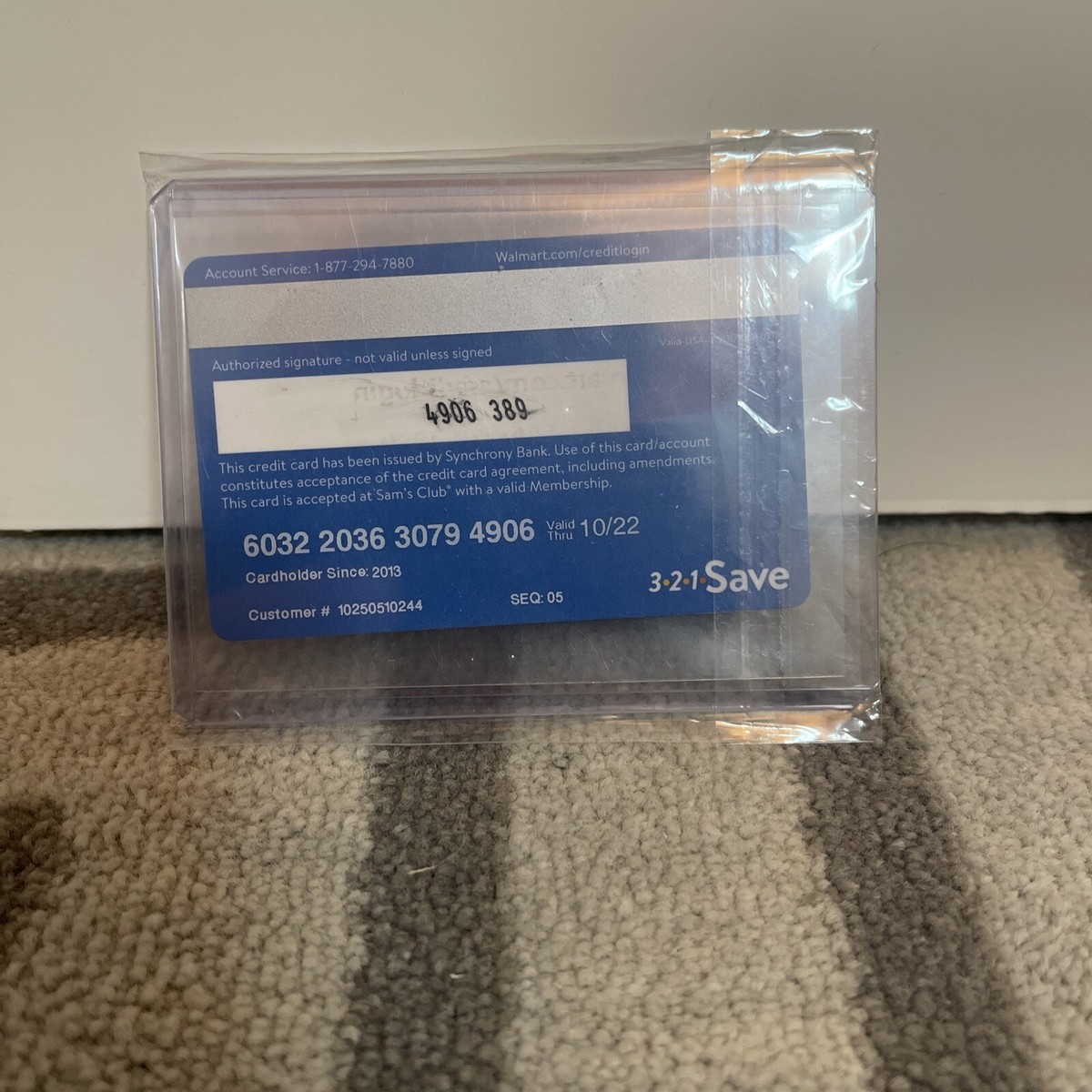 OJ Simpson Walmart Credit Card | eBay