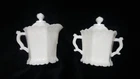 EAPG Westmoreland Specialty Nouveau Paneled Forget-Me-Not Sugar & Creamer