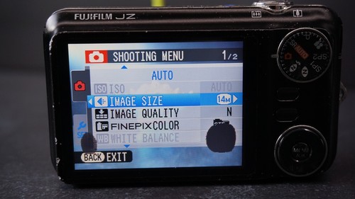 Fujifilm FinePix JZ500 14.0MP Digital Camera - Black - Picture 5 of 11