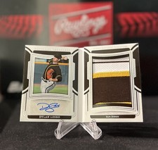 2023 Panini National Treasures Dylan Lesko Jumbo Patch Auto Booklet /99 #JMS-DL