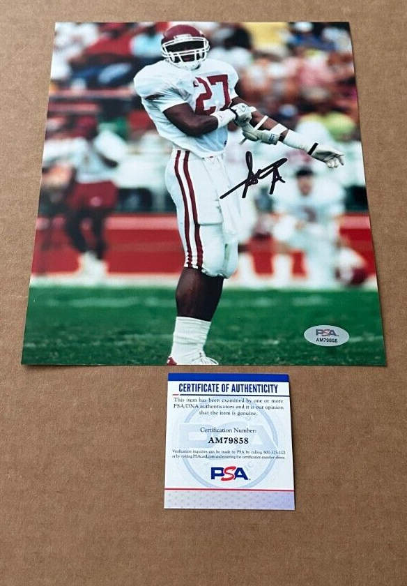 STEVE ATWATER Autographed Signed Arkansas Razorbacks 8X10 PHOTO PSA/DNA AUTHENTIC 