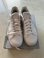 Youth Size 7 K Adidas Grand Court 2.0 K Tennis Shoes White GY2326