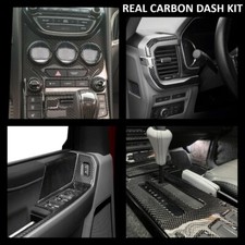 Fits Ford Focus Sedan 2008-2011 Large Real Carbon Dash Kit
