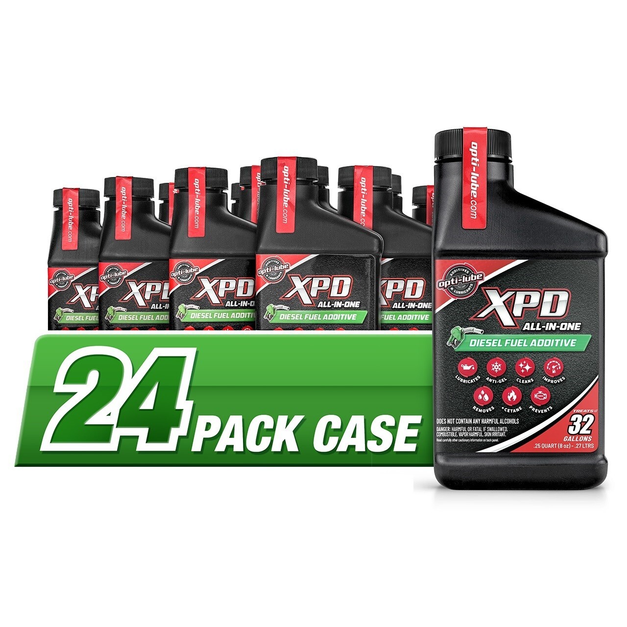 OptiLube XPD AllinONE Diesel Fuel ADDITIVE Case of 24 8oz Bottles
