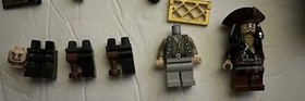 LEGO 4184 Pirates of the Caribbean The Black Pearl Hull 3 Pcs, Bricks Figure lot