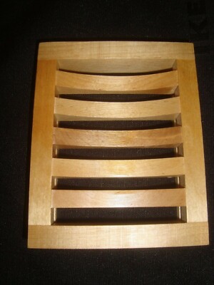 IKEA Soap Holder Wood Soap Dish Solid Birch Molger Bath Bathroom Kitchen - NEW 
