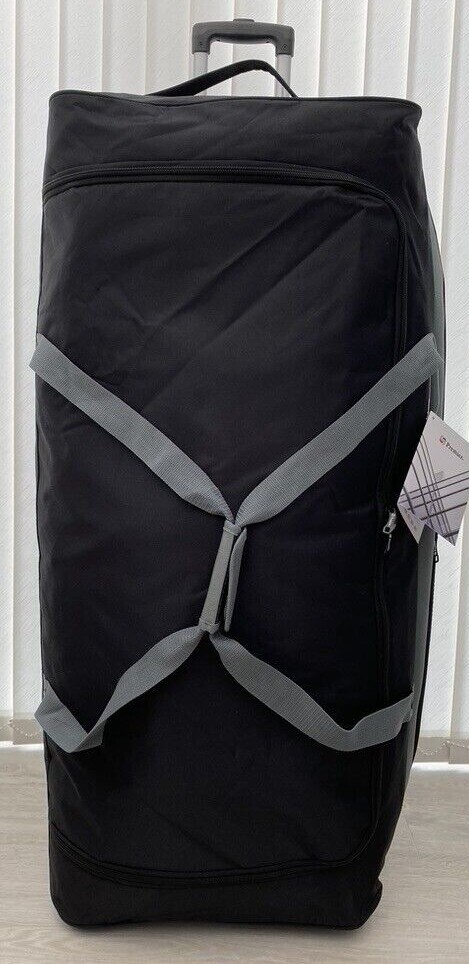 Borsa Notte Weekend Borsone Da Viaggio In Tela 56x21x32cm - Borsa Sportiva Grande Per Palestra, Piscina E Ospedale Borsone Viaggio - Foto 3