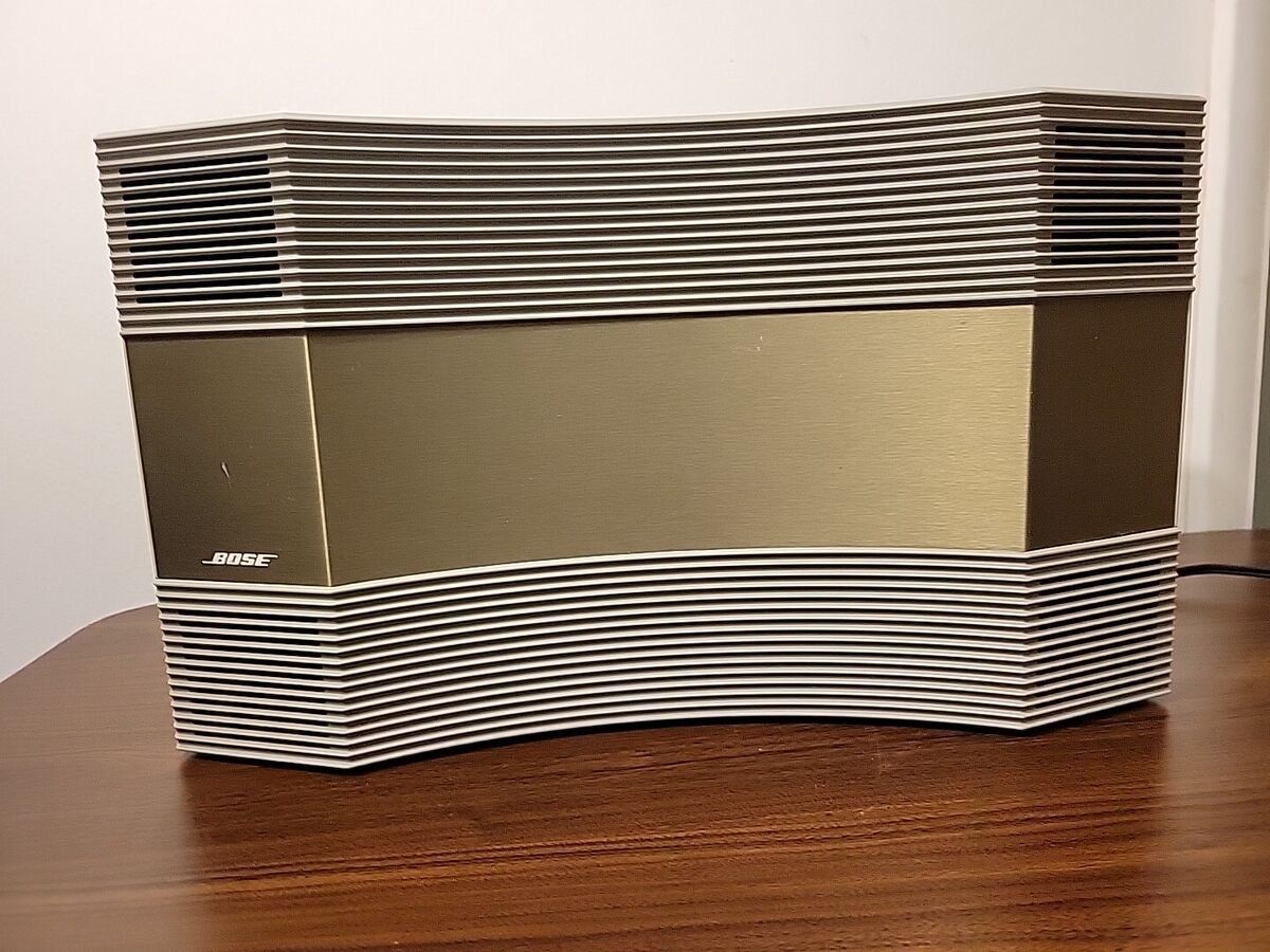 Bose Acoustic Wave Stereo Music System Model AW-1 Radio Bose Acoustic Wave Stereo Music System Model AW-1 Radio