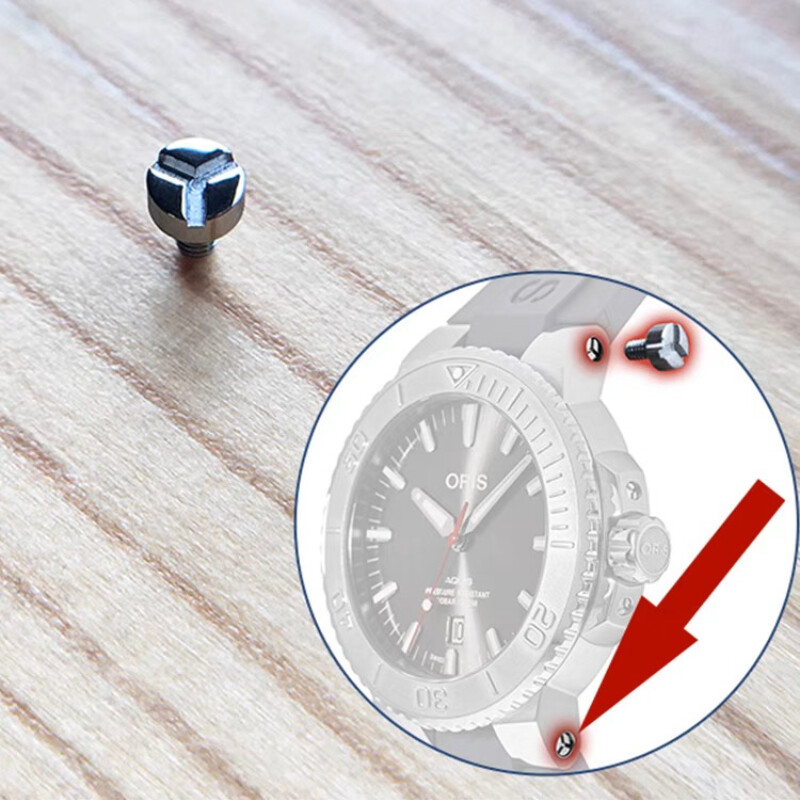 Oris Aquis Date 7730 Trifurcation Watch Band Screw Replacement