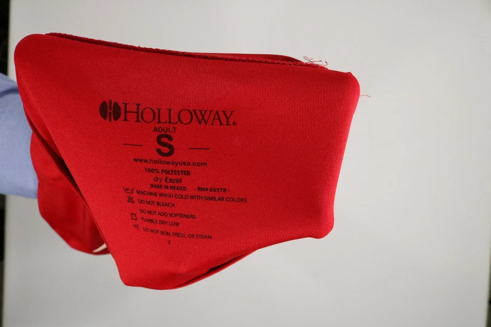 Camiseta atlética masculina Holloway Patriot vermelha pequena P em excelente estado usado - Imagem 2 de 4