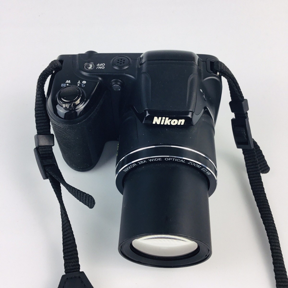 Nikon COOLPIX L340 Digital Camera 20.2MP 28x Opt Zoom For Parts Or
