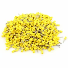 1000 Pcs Wire Copper Crimp Insulated Ferrule Pin Cord End Terminal AWG 22 #