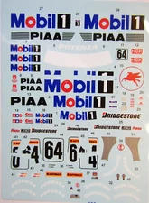 Decalpool 1/24 Honda NSX Mobil 1 #64 JGTC 1999 Decal Sheet DP298