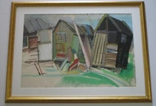 Landscape Drawing Masterful Regionalism Expressionism Modernism Urban Mystery