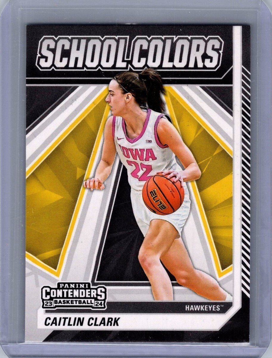 2024 Panini Caitlin Clark Collection School Colors #SC4 Rookie