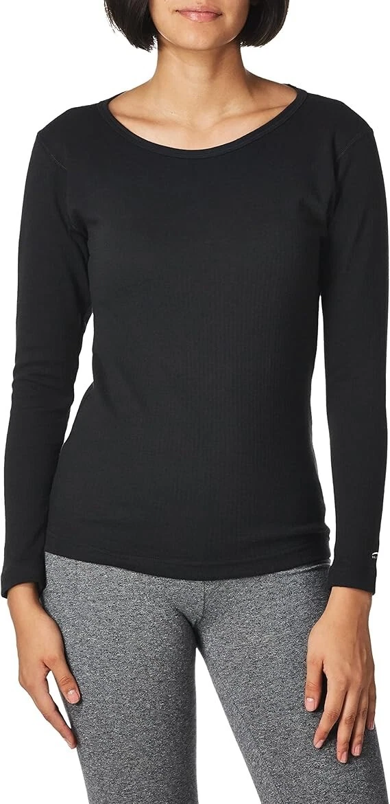Champion Duofold Women's Mid Weight Wicking Thermal Shirt SIZES &COLORS