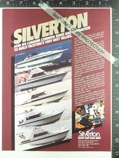 1983 AD for Silverton 31 34 37 Convertible 40 Aft Cabin boat motor yacht