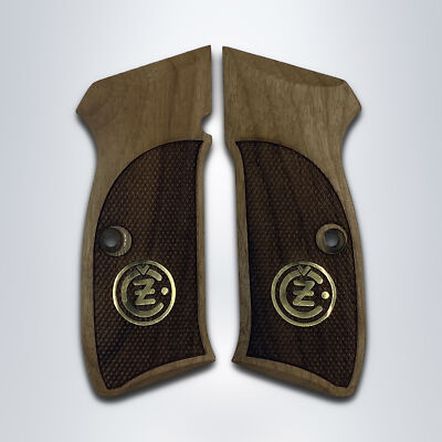 Poignées De Crosse En Noyer KSD Pour CZ 75, 75B, 75BD, 85 KADET SHADOW1 - Neuves
