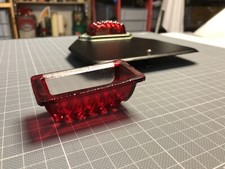 Vespa Acma Cabochon Feu arrière en verre Original Ardor NOS 1950 à 1954