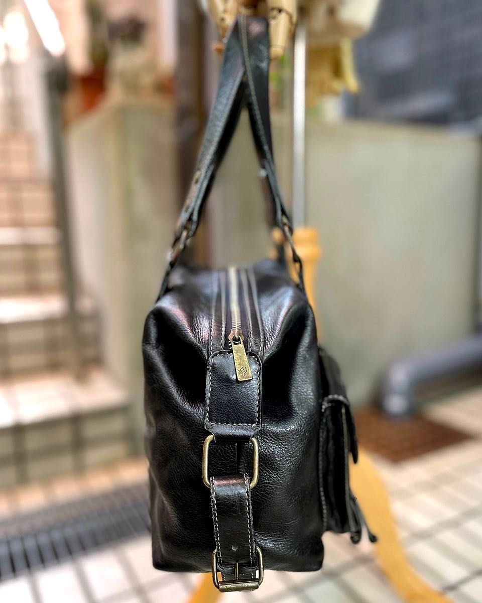 Vintage Mulberry Roxanne Shoulder Handbag Tassel Stitch-pattern