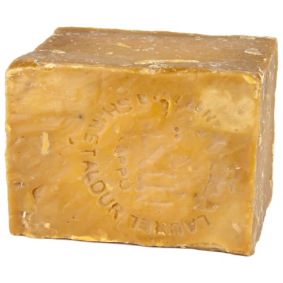 Alibabashop Aleppo-Seife Olivenölseife mit 5% Lorbeeröl ca. 200 g