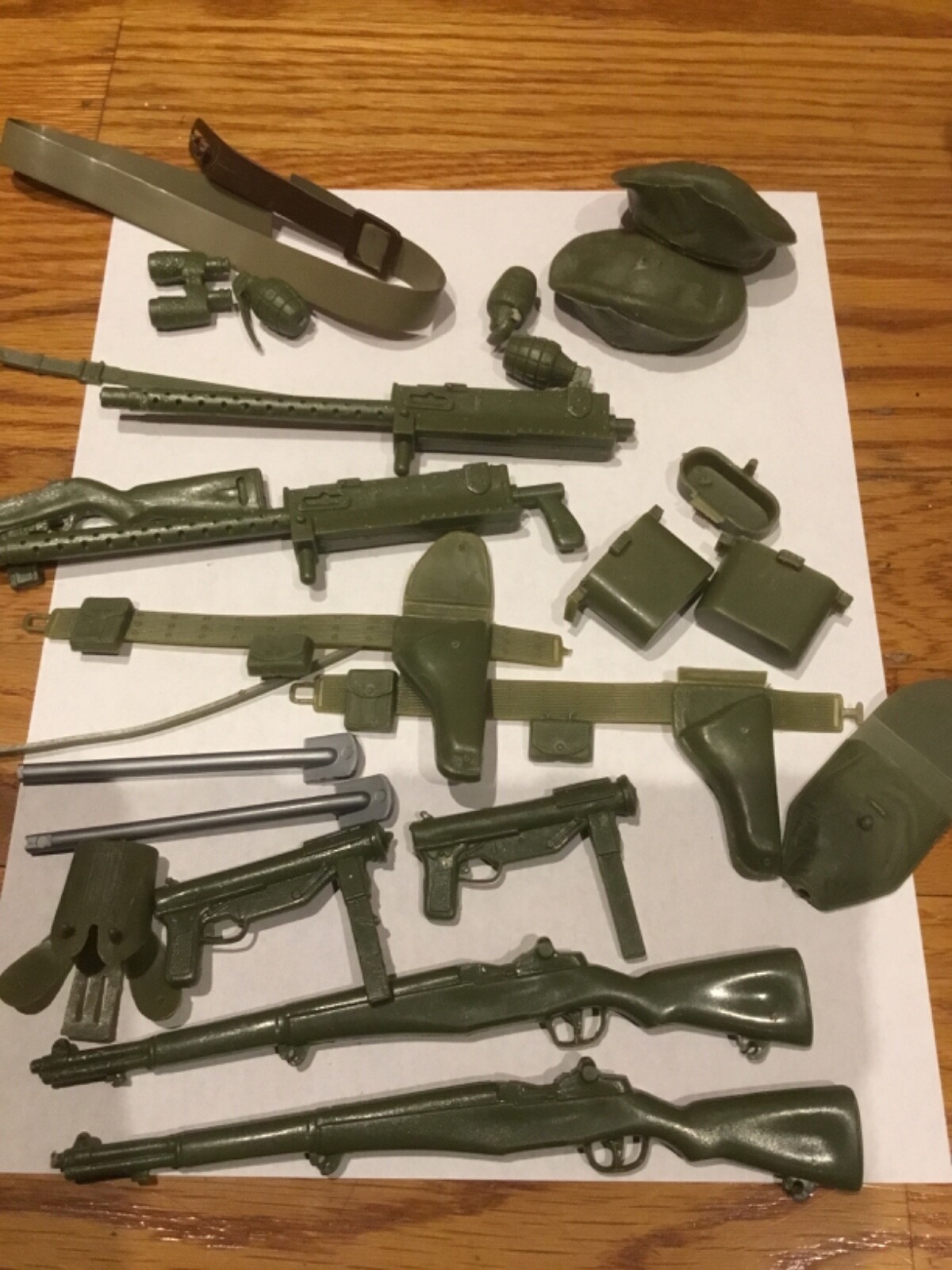 1:6 scale weapons accys 1960's Marx Stony 