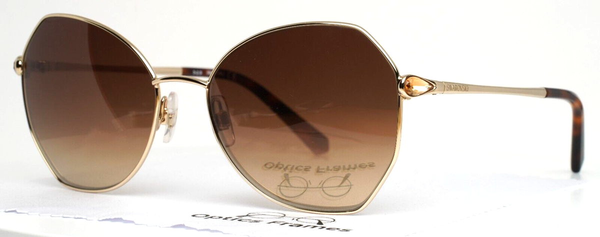 SWAROVSKI SK266 32G Brown Womens Butterfly Gradient  display picture 3