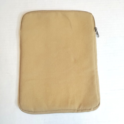 Tablet-Hülle Canvas hellbraun Marché Du Film Swag von Cannes 2019 ~ 8 x 11 Zoll - Bild 4 von 7