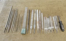 29 Nicholson Simonds Round Flat Triangle Metal Wood Hand Files Smooth Bastard