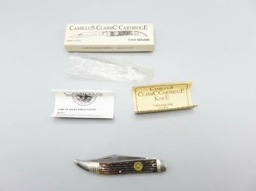 Camillus Vintage Knives Bone Handle