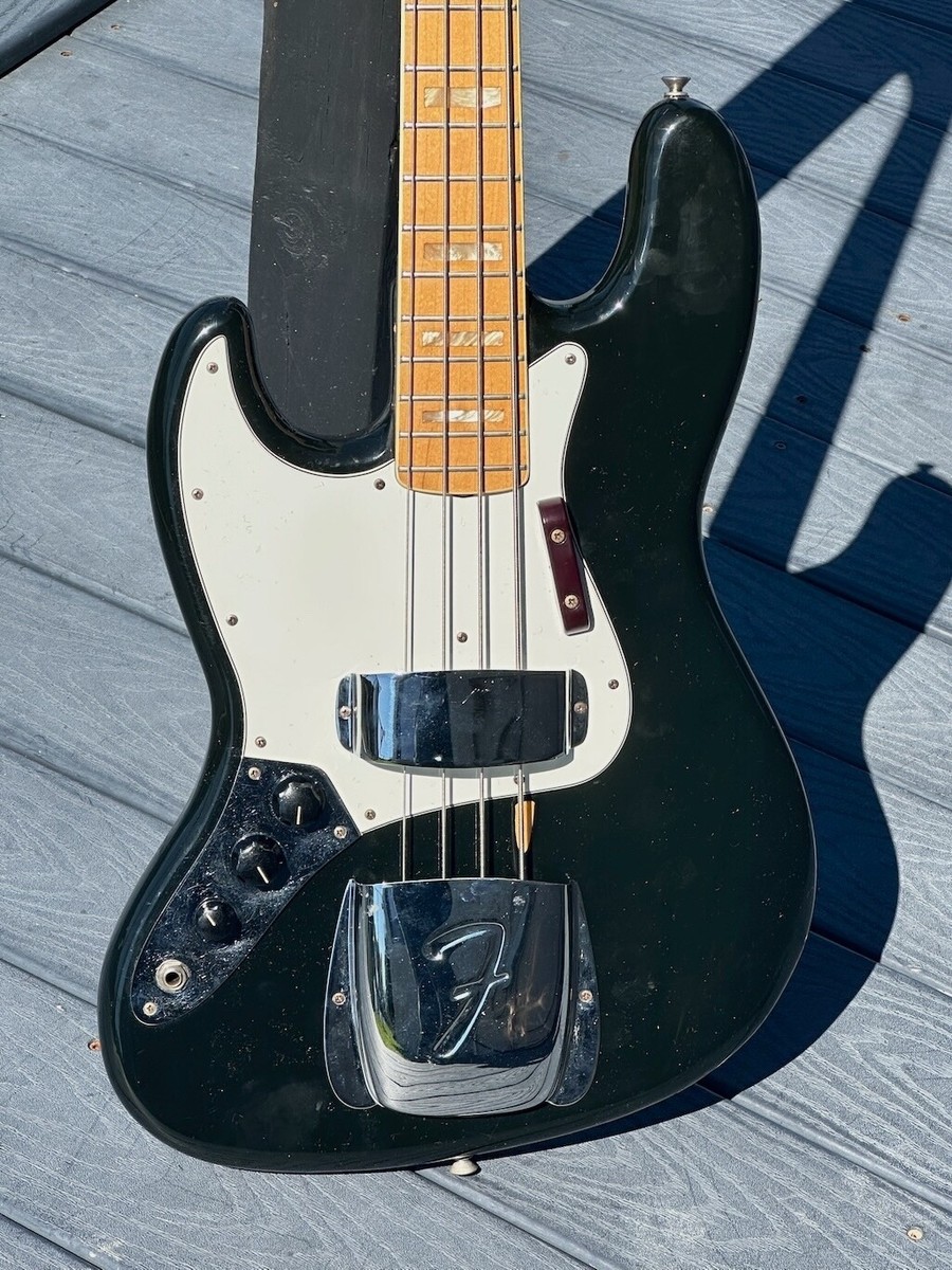 Fender Jazz Bass 1974年　Vintage 1974 Fender Jazz Bass, Natural – Andy Baxter Bass & Guitars