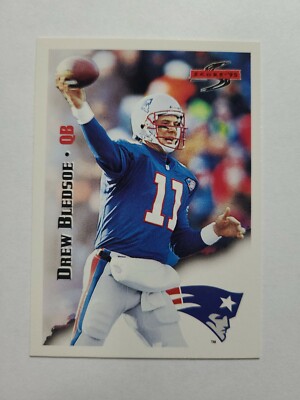 DREW BLEDSOE 1995 SCORE FOOTBALL CARD # 42 E6504