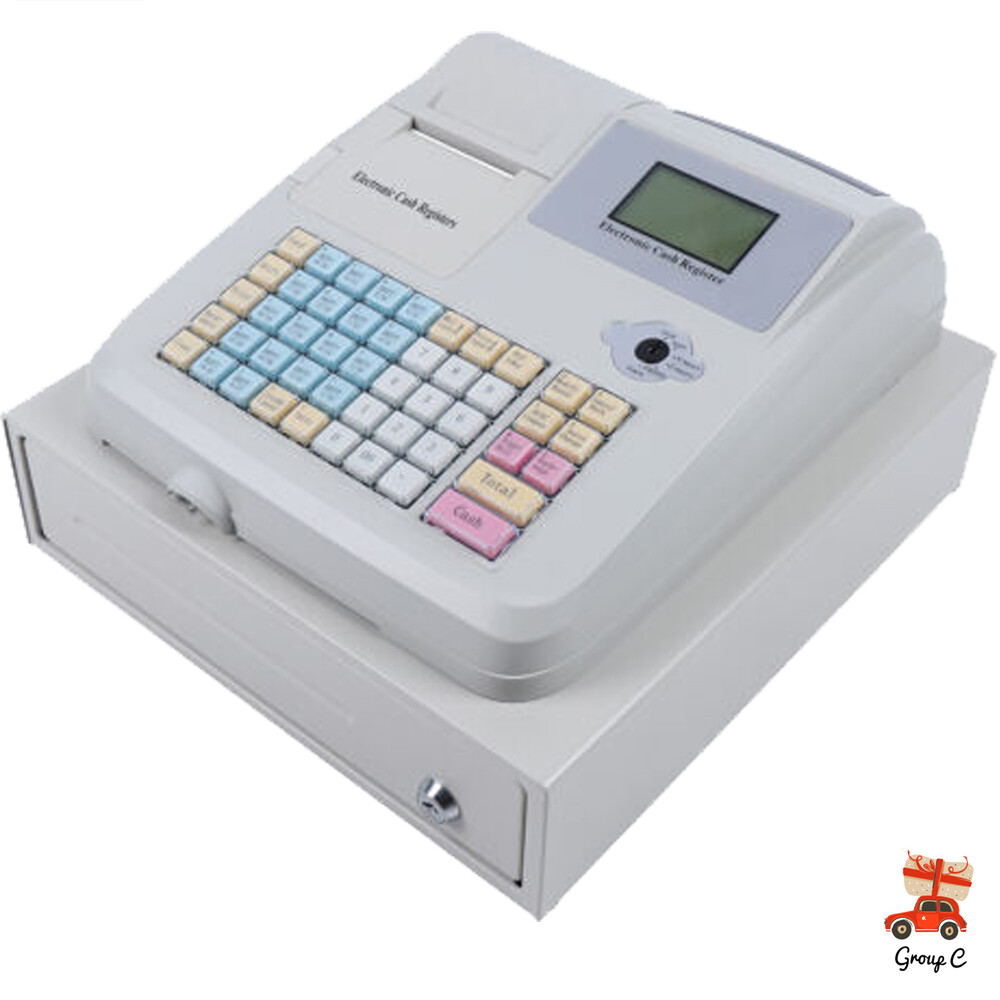 LCD Display Electronic POS System Cash Register For Retail with