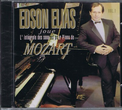 EDSON ELIAS CD(SEALED)MOZART PIANO SONATEN KV 280.330.333.475 (VOL 1)