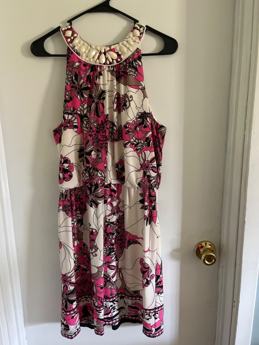 Donna Morgan Sleeveless Halter Neck Dress - Womens sz 10 Donna Morgan Sleeveless Halter Neck Dress - Womens sz 10