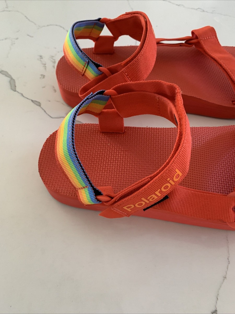 Teva x Polaroid Orange Multicolored Universal Trail Hiking 