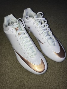 rose gold football cleats