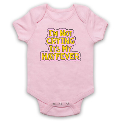 T BEAKER I'M NOT CRYING IT'S MY HAYFEVER KINDER TV ROMAN BABY WACHSEN BABYANZUG GESCHENK