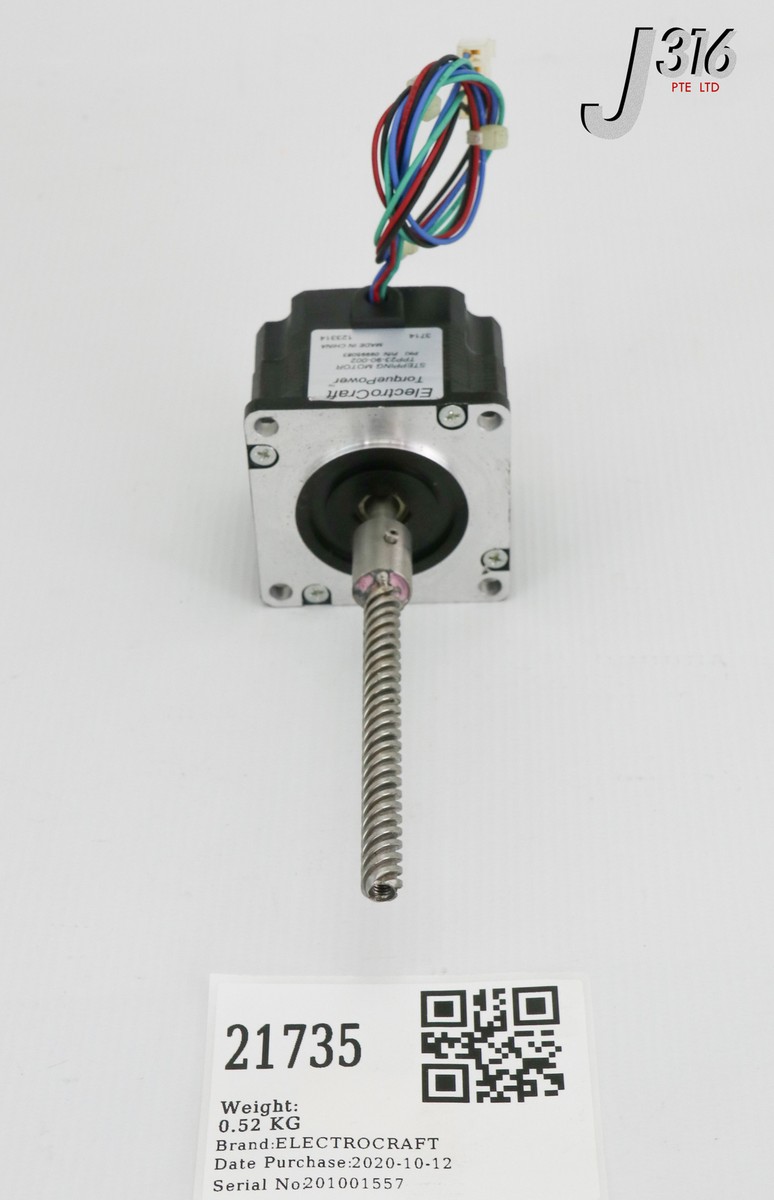 三 21735 ELECTROCRAFT TORQUEPOWER STEPPING MTR W/ BALL TPP23-90-002