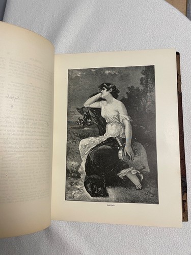 1892 Character Sketches of Romance Fiction and the Drama Book, vol IV - Picture 9 of 11