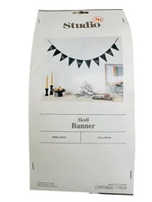 Studio 3B Gree/Black Skull Banner 72 Inc Long-Bed Bath & Beyond 