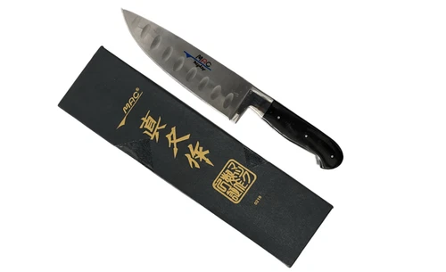 MAC Professional Series 8" Chef's Knife w/Dimples MTH-80, Wholesale Pricing
